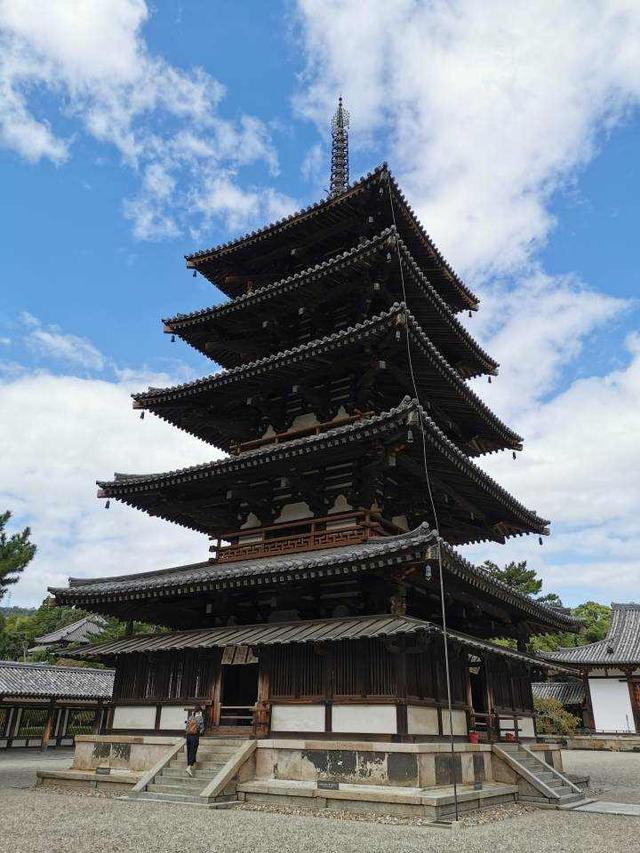 日本奈良法隆寺塔（魏祝挺摄）