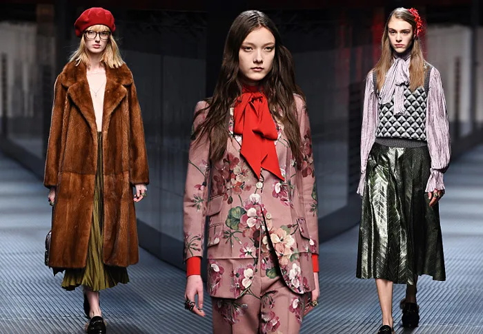2015米兰时装周Gucci秋冬女装大秀 | 图源网络