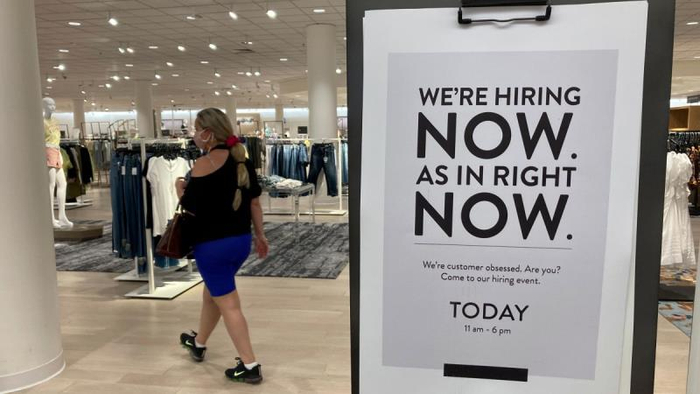 美国招聘广告（图源：CNN）