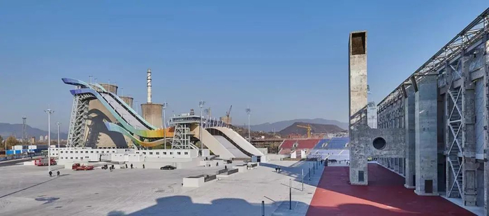 首钢滑雪大跳台（图源：THAD清华建筑设计院，摄影：布雷）