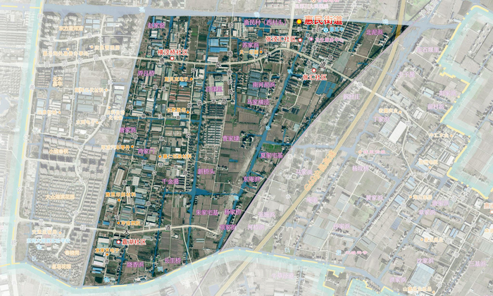 横泾桥老旧工业区块