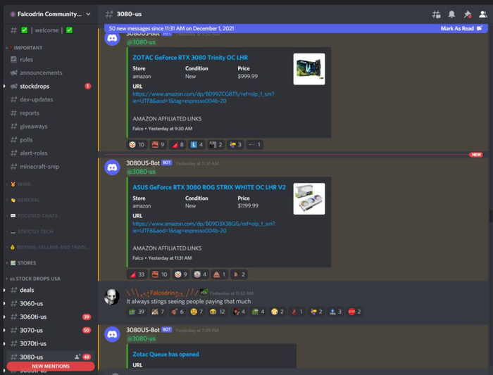 Falcodrin Community Discord