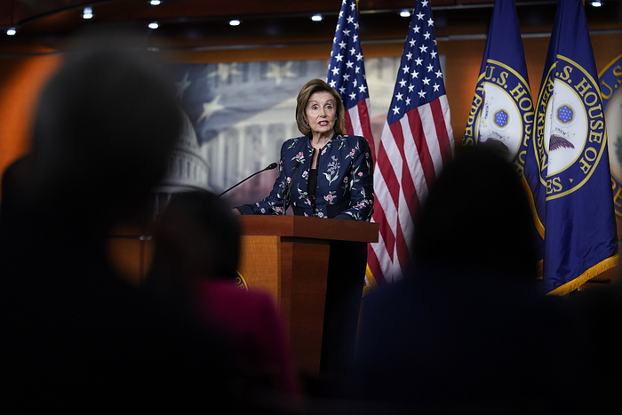 美国众议院议长佩洛西资料图。图源：视觉中国