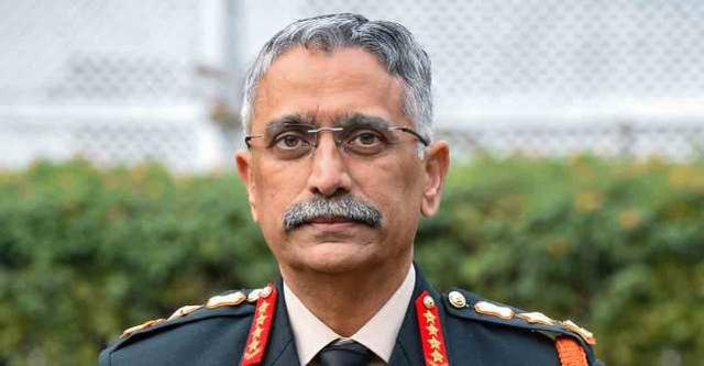 印度陆军参谋长纳拉万。图源：印媒