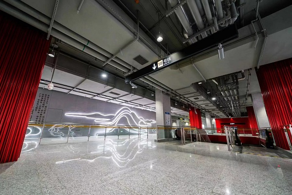 图说：18号线复旦大学站  采访对象供图（下同）