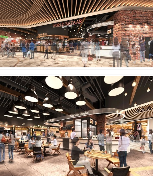 （图：“station bazaar”效果图）