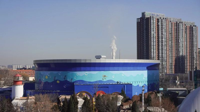 与北京欢乐谷相邻的华侨城·北京住宅区