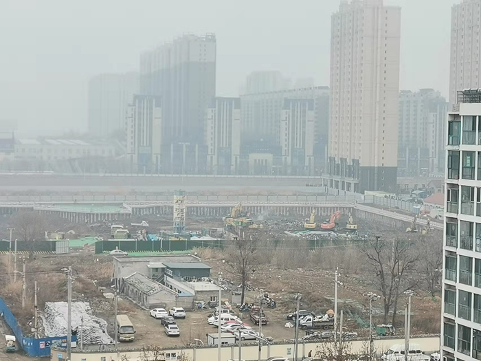 可眺望奥森春晓工地