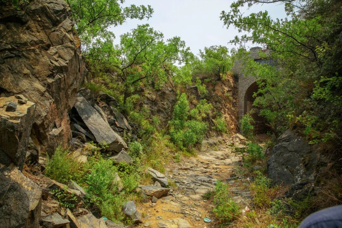 虞阪古道（蔡小川摄）