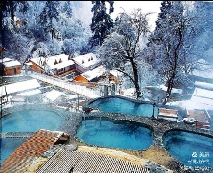 ▲桃源县热水坑温泉