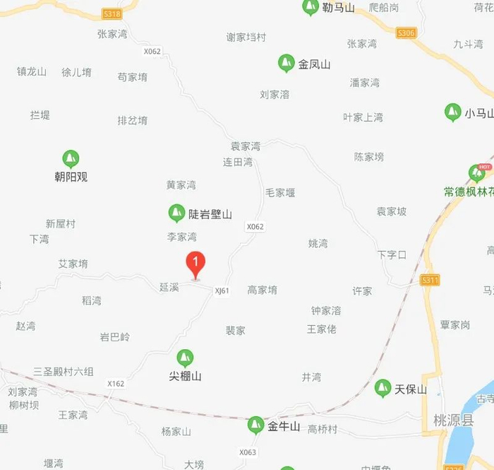 ▲红儿庙北侧情况（刘家湾？刘家溶？苟家堉？高家堉？）