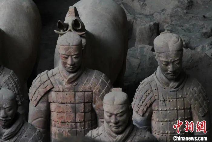 资料图：秦始皇兵马俑。张一辰　摄