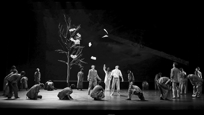     原创当代舞剧《冼星海》在京首演。 通讯员供图