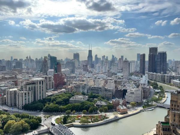 外滩源地区鸟瞰图