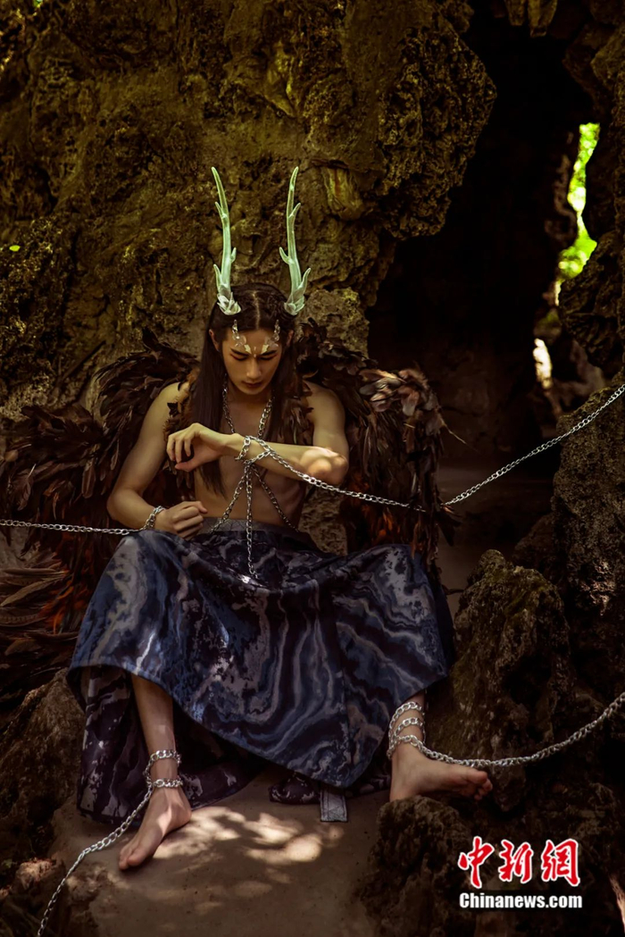 《山海经》应龙。受访者供图