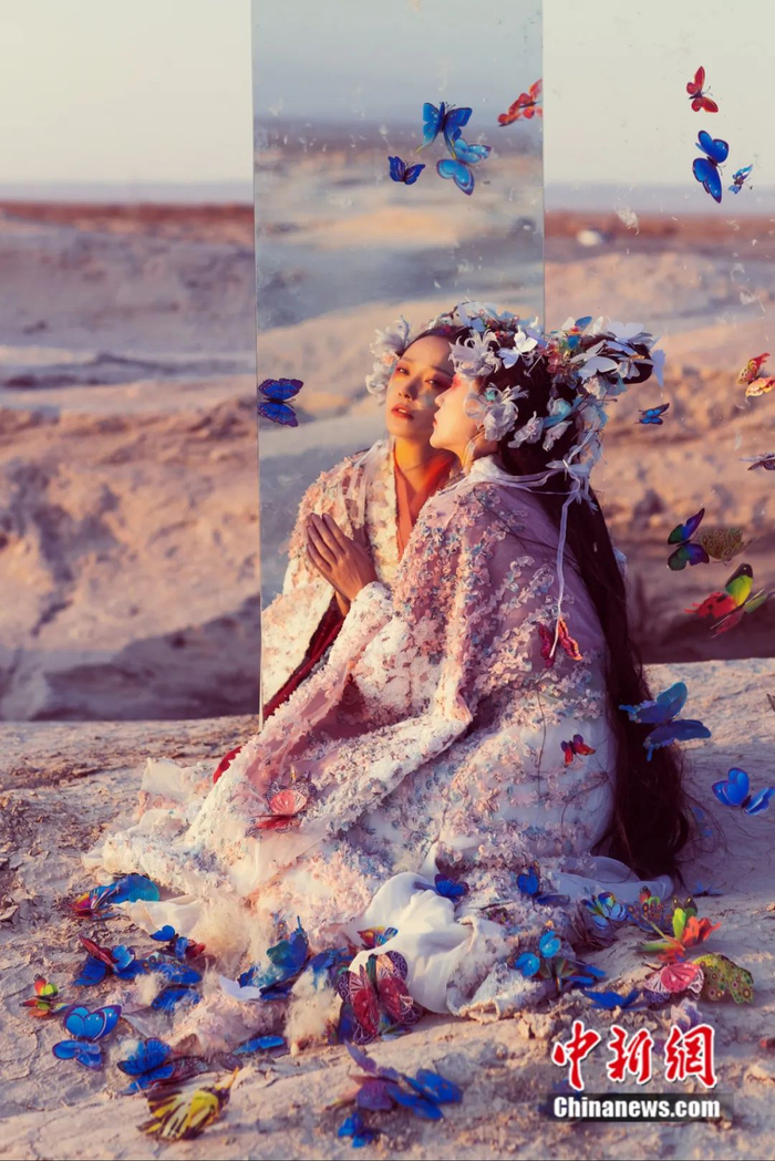 《山海经》南海蝴蝶。受访者供图