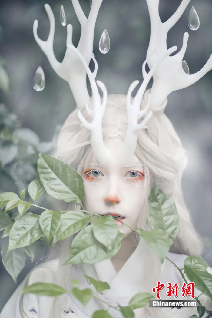 《山海经》夫诸。受访者供图