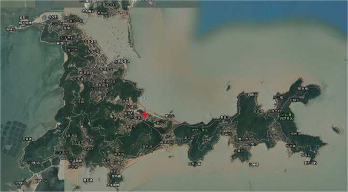 黄家台遗址位置图