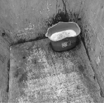 　　何女士称，电梯保护板两年多没更换，非常脏并且气味难闻。读者供图