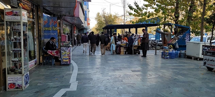 △首都喀布尔的商业区逐渐恢复了往日的人气