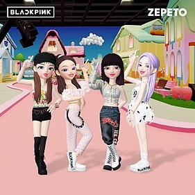 K-pop女子组合Blackpink的Zepeto 3D头像