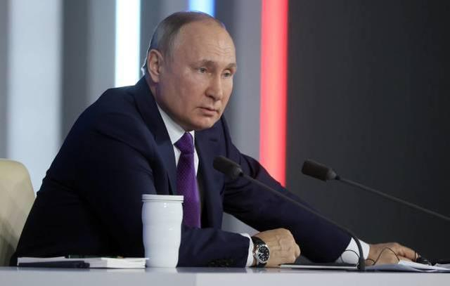 俄罗斯总统普京 图源：俄塔社