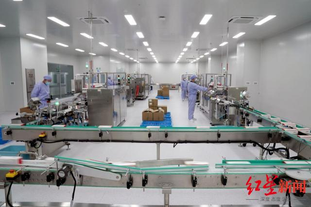 ▲上药康希诺的第一批克威莎新冠疫苗已完成生产和包装