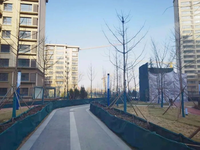 北京小井一期项目园林、弱电工程完工（图1）