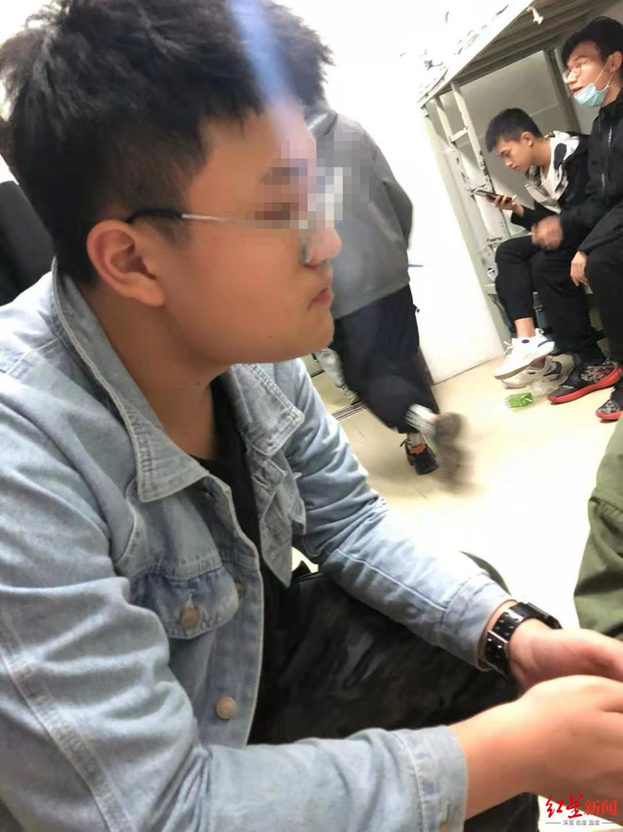 ↑小丁受伤以前的照片