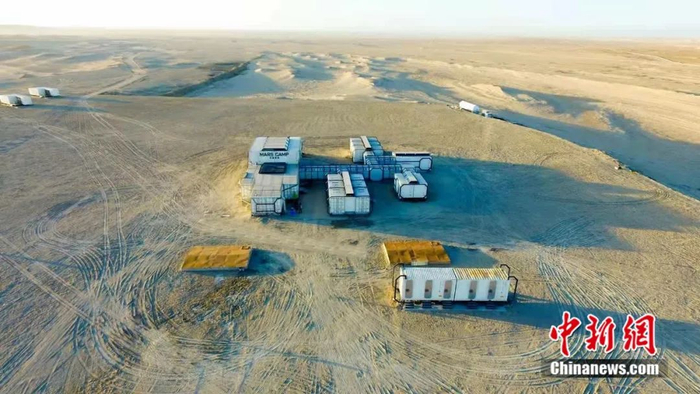 图为火星营地。冷湖火星小镇供图