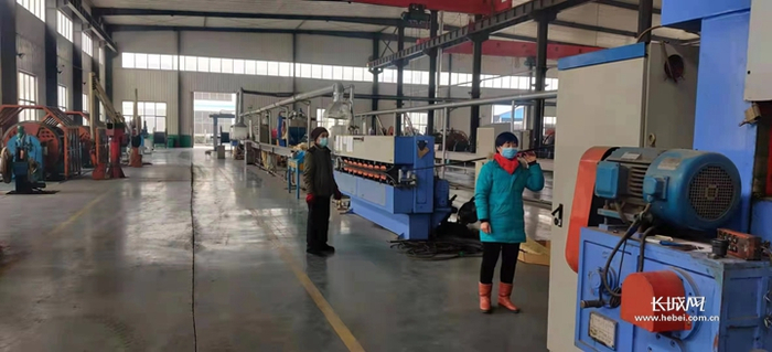河北宁晋电线电缆生产有序复工复产。通讯员 供图