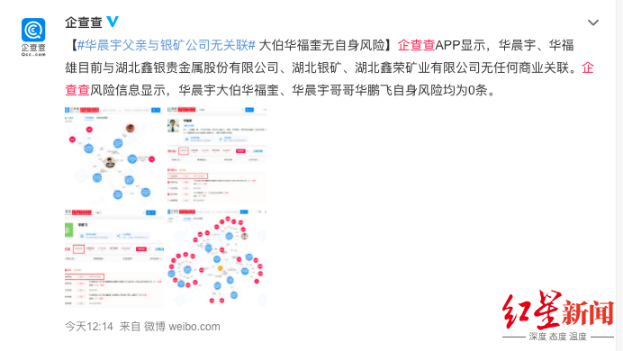 企查查发布微博