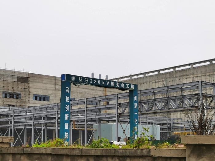 弘芯工地现场 由36氪邱晓芬拍摄