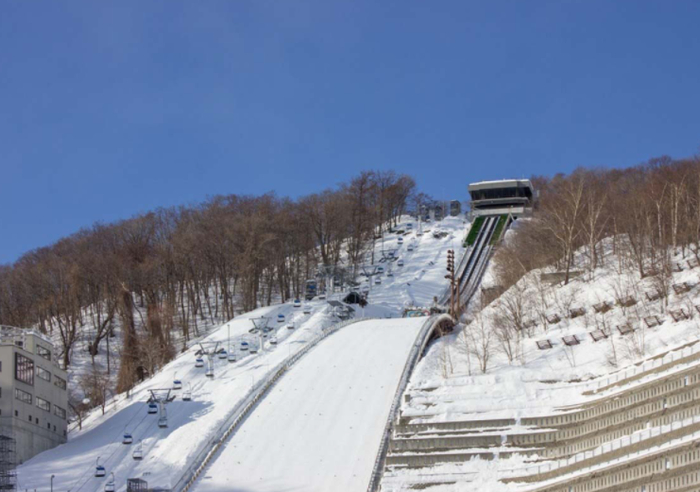 ▲宫之森跳台滑雪场
