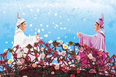 新版越剧《梁祝》在2021年元旦上演　　百越文创供图