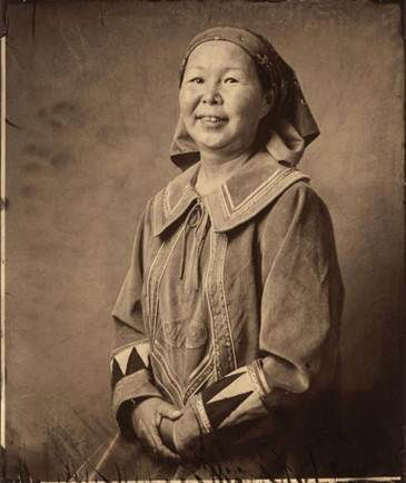 敖鲁古雅的女性（摄影：王伟）