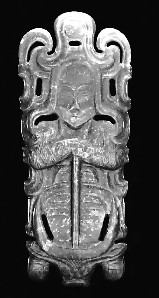  ▲ 红山文化神人驭牛像