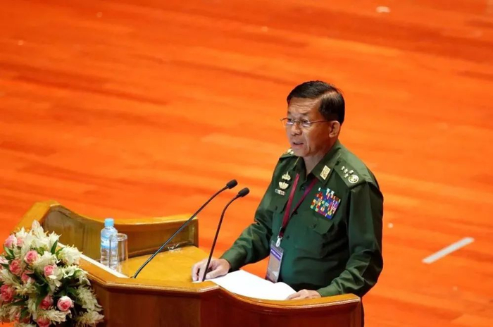 　缅甸国防军总司令敏昂莱