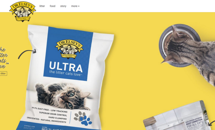 Dr.Elsey’s独立站页面