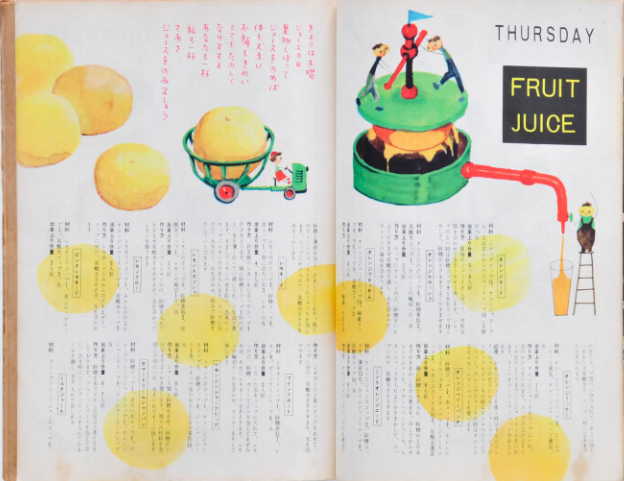 《生活手帖》中关于果汁的文章