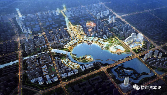 保定东湖板块规划效果图