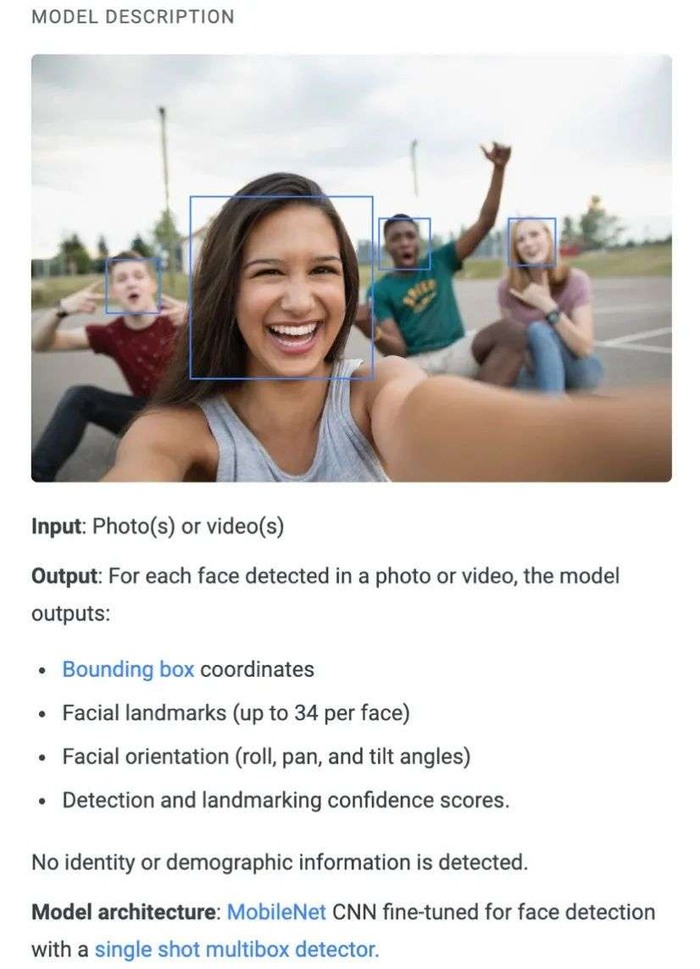 图：模型卡应用于人脸识别的工作原理