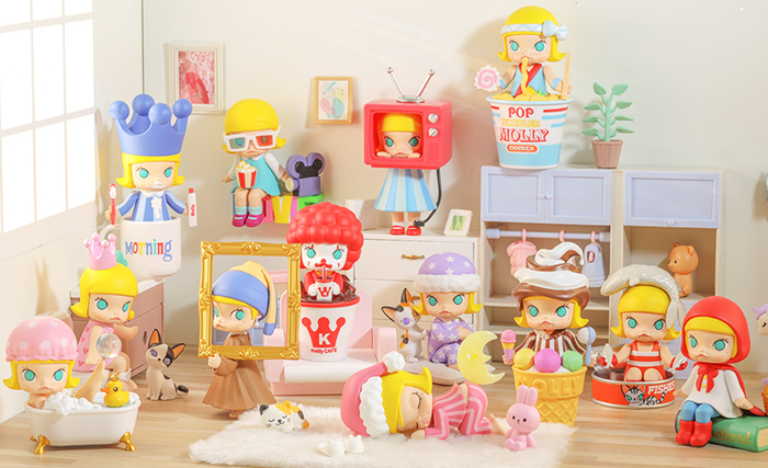 ◎ MOLLY的一天系列图片来源：泡泡玛特旗舰店