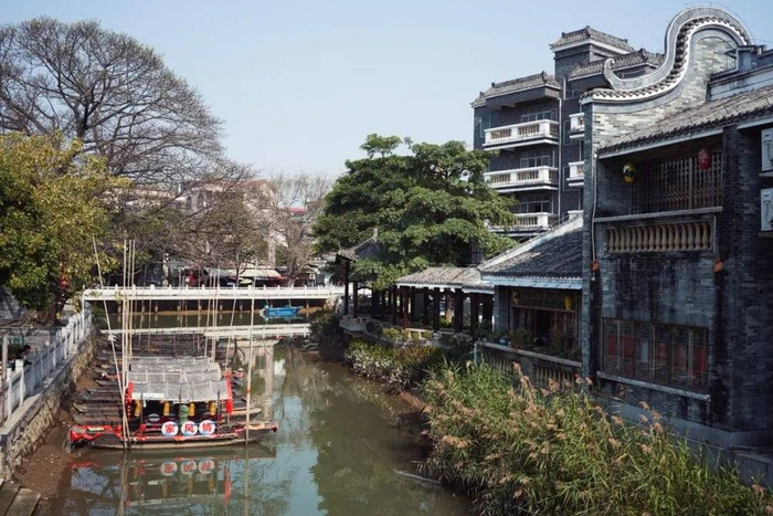 △东涌水乡风情街景/作者供图