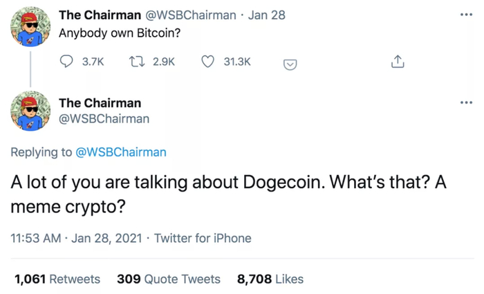 图注：该用户的推特截图