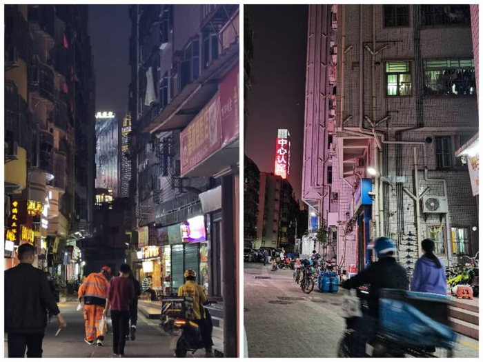 被摩天大楼包围的岗厦村。&nbsp; &nbsp;张慧敏&nbsp; 摄