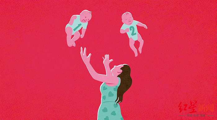 ↑林勇认为，延长产假的配套保障对二孩家庭并不足够图据视觉中国