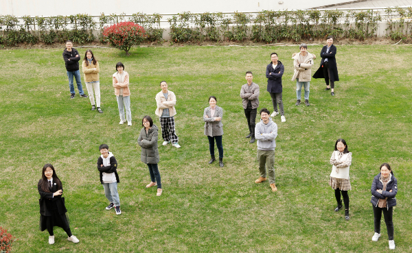 图说：辛秀芳研究团队