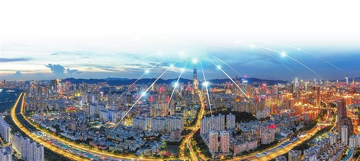  深圳金融和科技不断融合。CFP供图