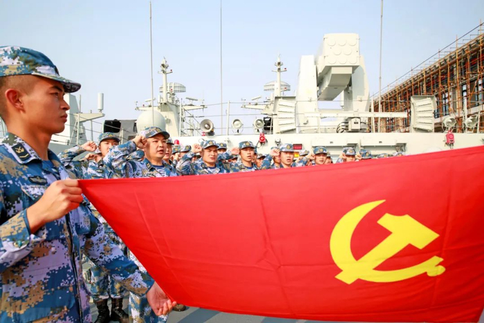 组织战前宣誓